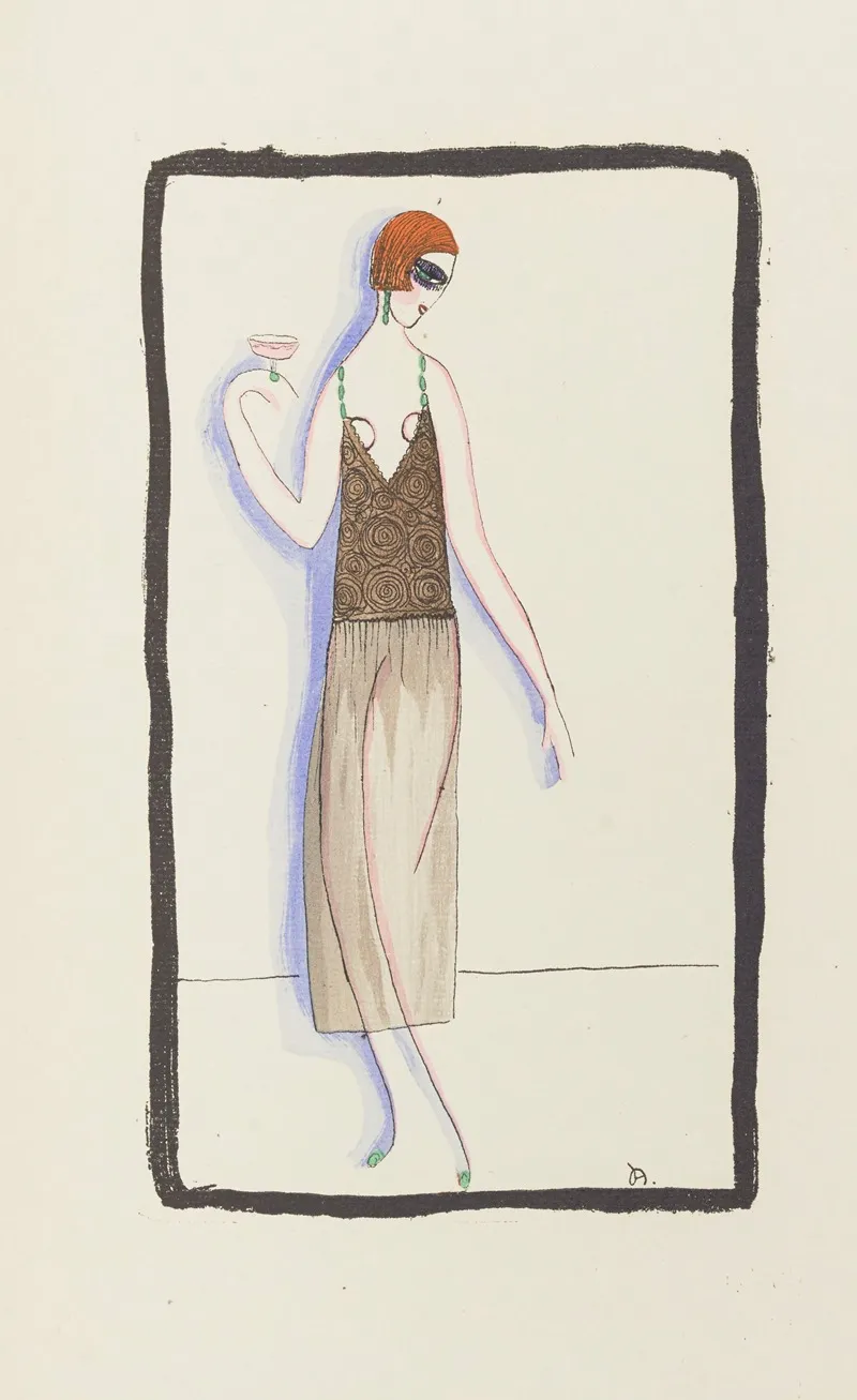 The Essence Of The Mode Of The Day Paris 1920 Pl 09