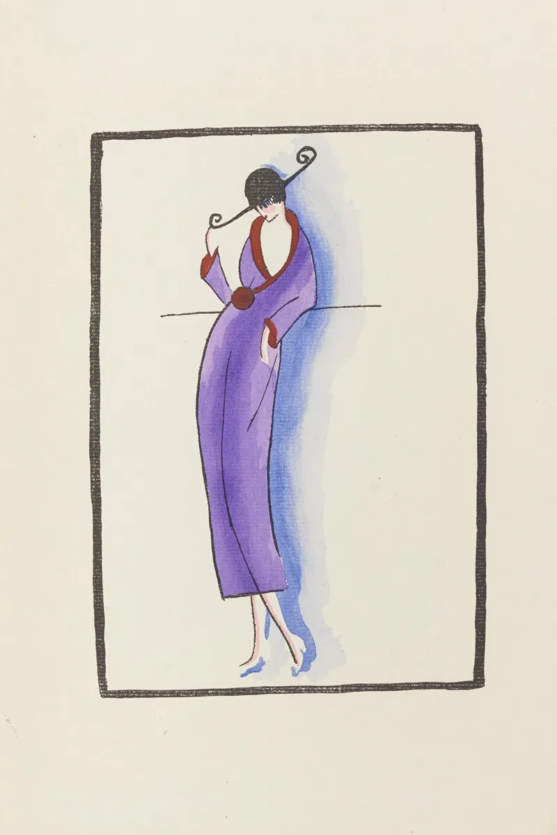 The Essence Of The Mode Of The Day Paris 1920 Pl 14