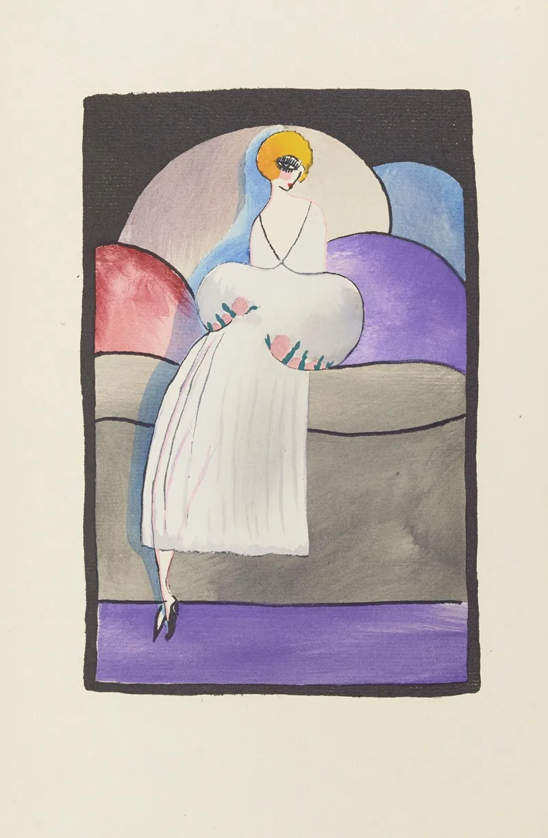 The Essence Of The Mode Of The Day Paris 1920 Pl 16