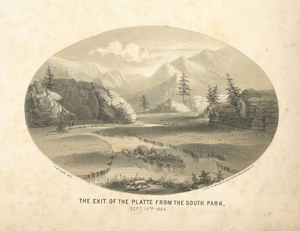 The Exit Of The Platte From The South Park