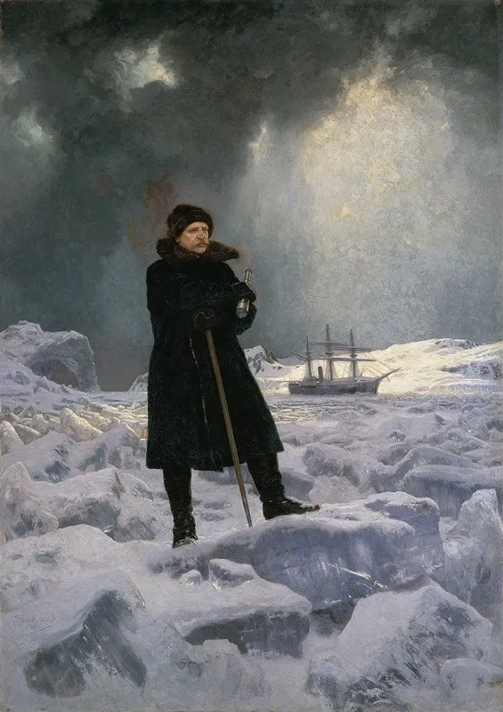 The Explorer A E Nordenskiold Wall Art by Georg Von Rosen - High-Resolution Digital Print