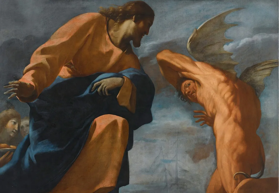 The Expulsion Of Lucifer Wall Art by Emilian School - High-Resolution Digital Print