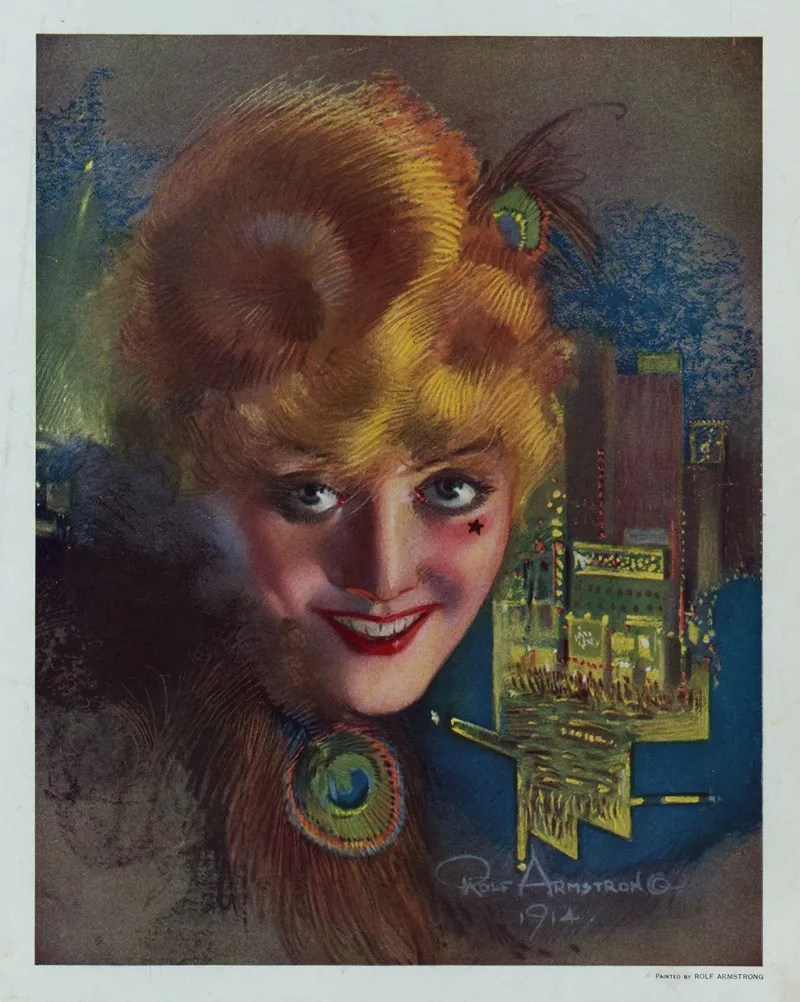 The Eyes Have It 2 Wall Art by Rolf Armstrong - High-Resolution Digital Print