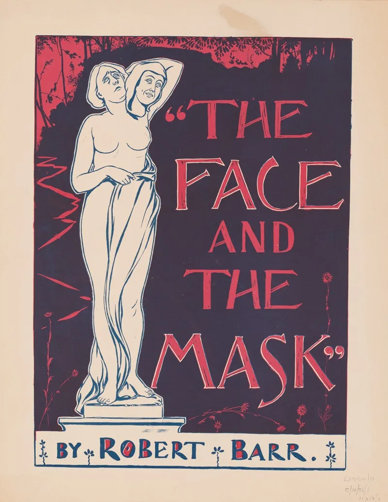 The Face And The Mask By Robert Barr Wall Art by A.W.B. Lincoln - High-Resolution Digital Print