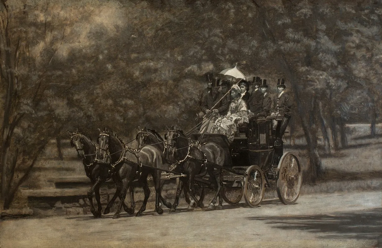 The Fairman Rogers Four In Hand A May Morning In The Park