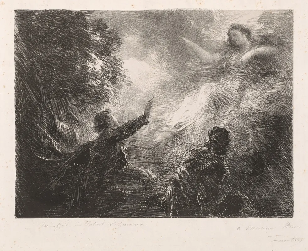 The Fairy Of The Alps Wall Art by Henri Fantin-Latour - High-Resolution Digital Print