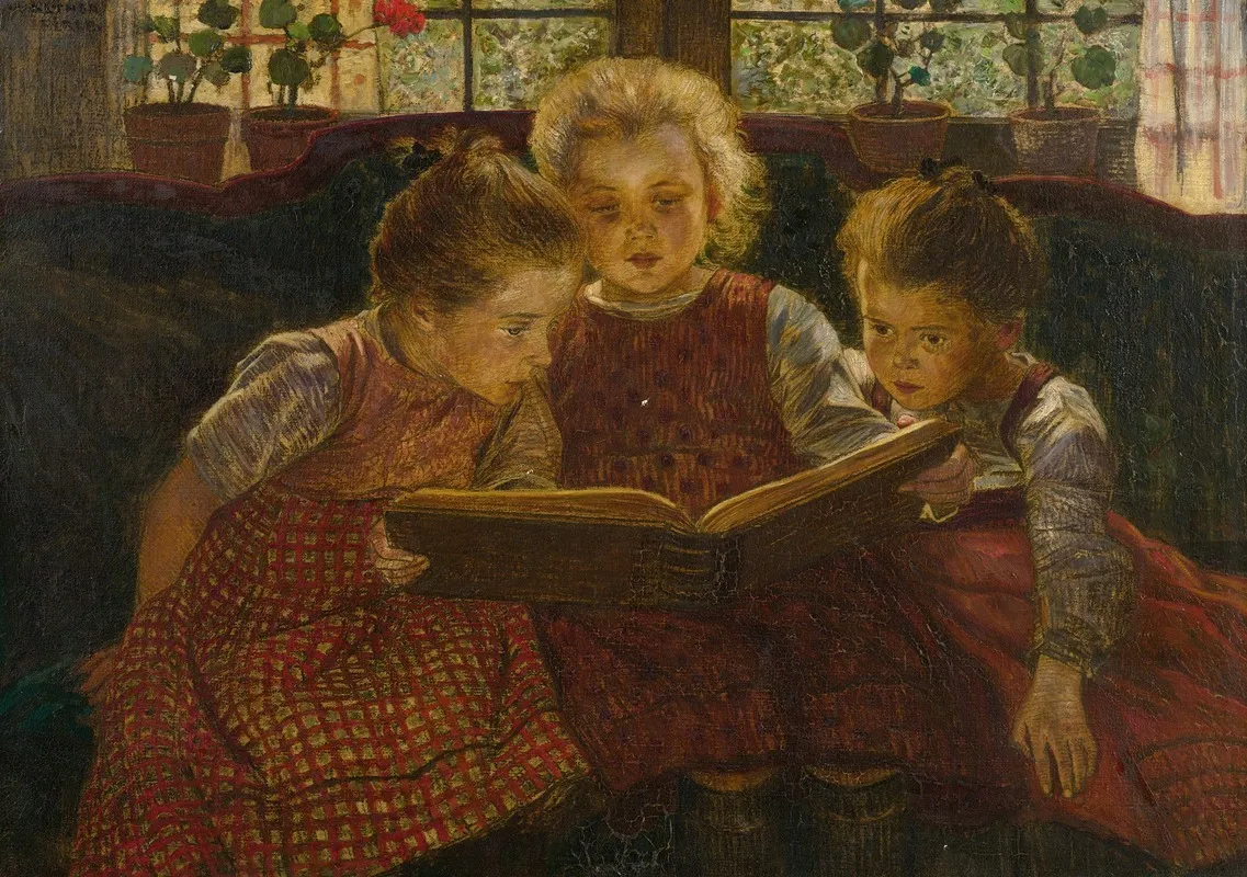 The Fairy Tale Wall Art by Walter Firle - High-Resolution Digital Print