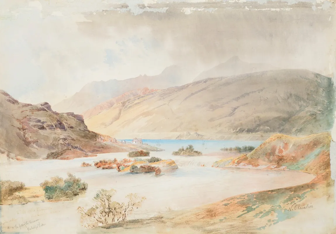 The Falls Of The Kawarau Wakatipu Lake