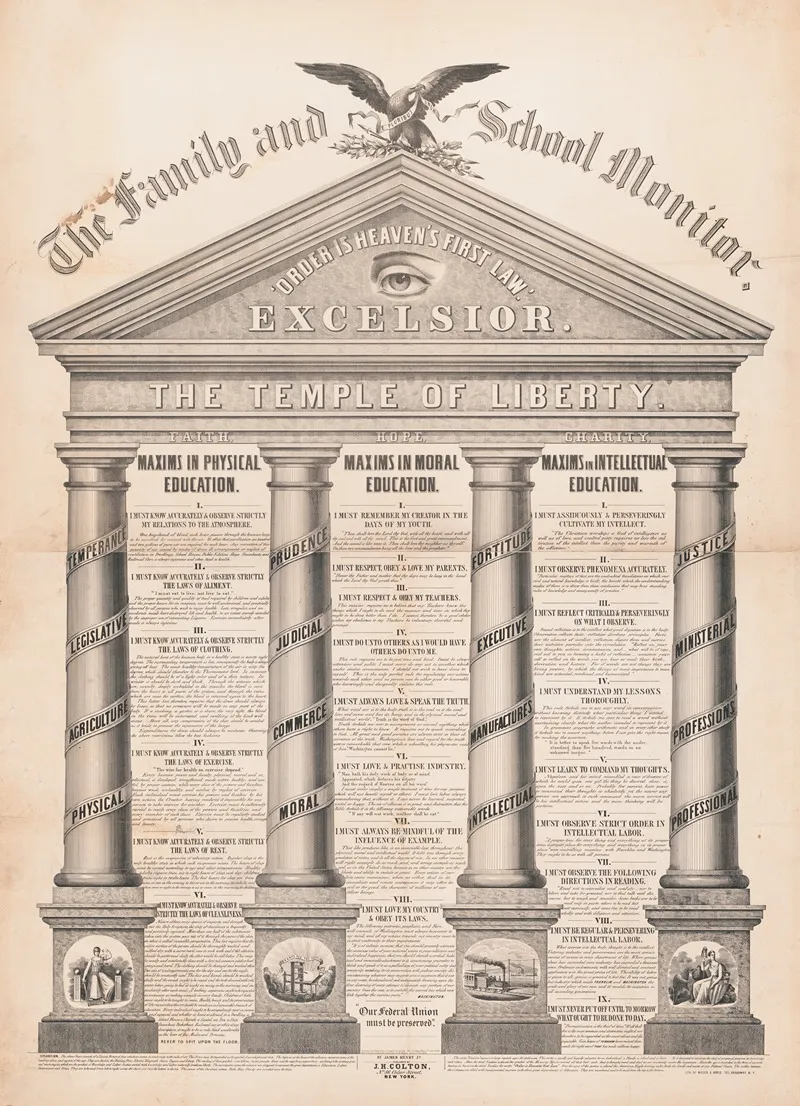 The Family And School Monitor Wall Art by Miller & Boyle - High-Resolution Digital Print