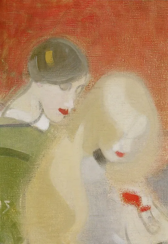 The Family Heirloom Wall Art by Helene Schjerfbeck - High-Resolution Digital Print