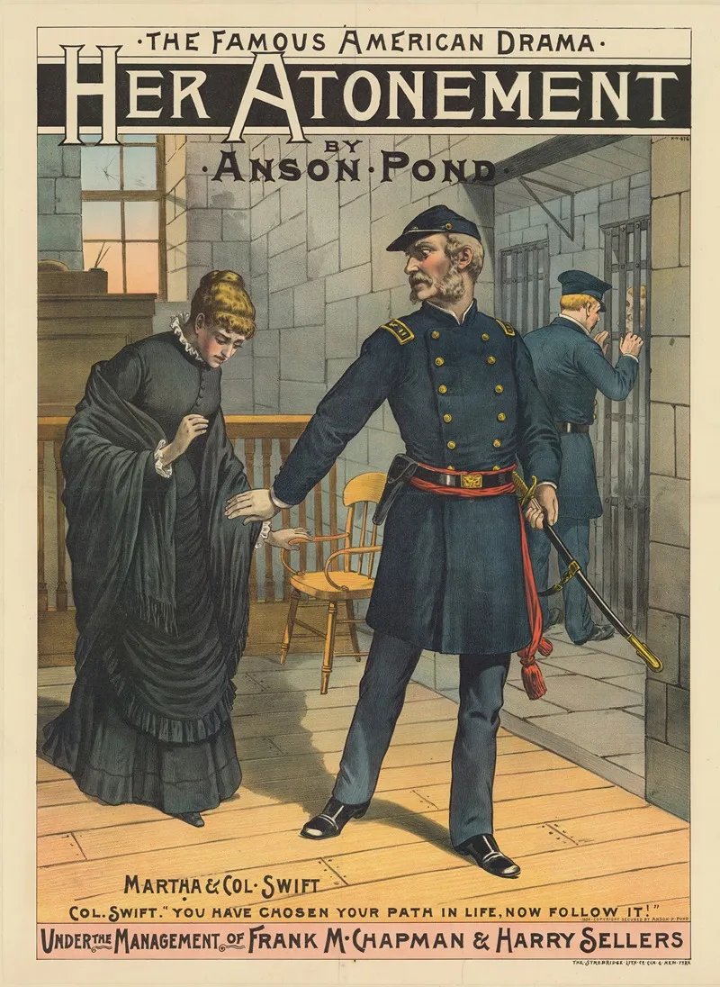 The Famous American Drama Her Atonement By Anson Pond