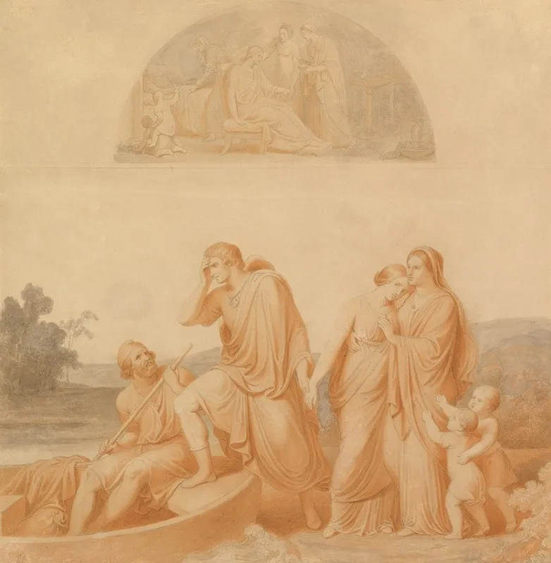 The Farewell 2 Wall Art by Johannes Riepenhausen - High-Resolution Digital Print