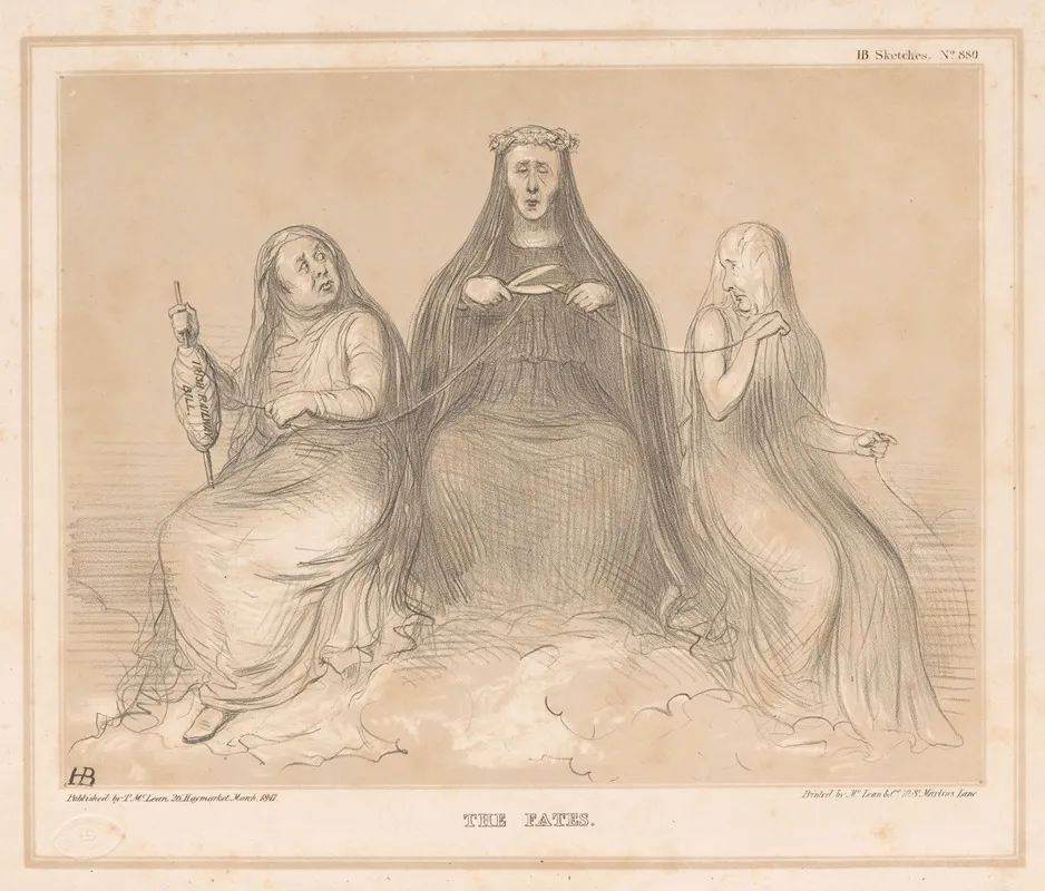 The Fates 4 Wall Art by John Doyle - High-Resolution Digital Print