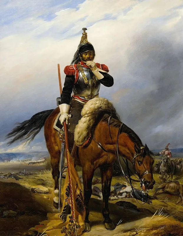 The Field Of Battle Wall Art by Paul Delaroche - High-Resolution Digital Print