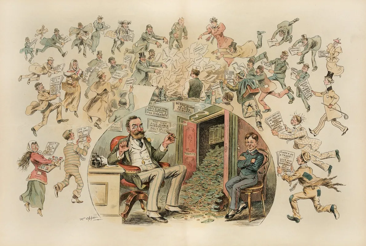 The Fin De Siecle Newspaper Proprietor