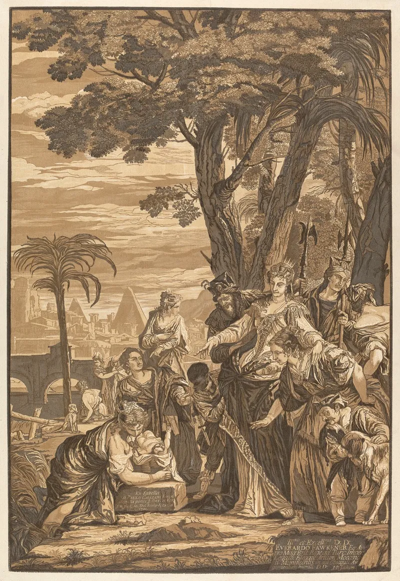 The Finding Of Moses After Paola Veronese