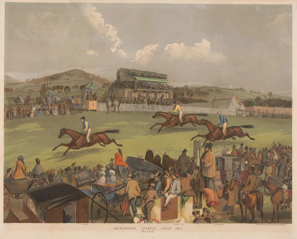 The Finish 1 General 2 Dearest Mae 3 Ploughboy Wall Art by Charles Denton - High-Resolution Digital Print