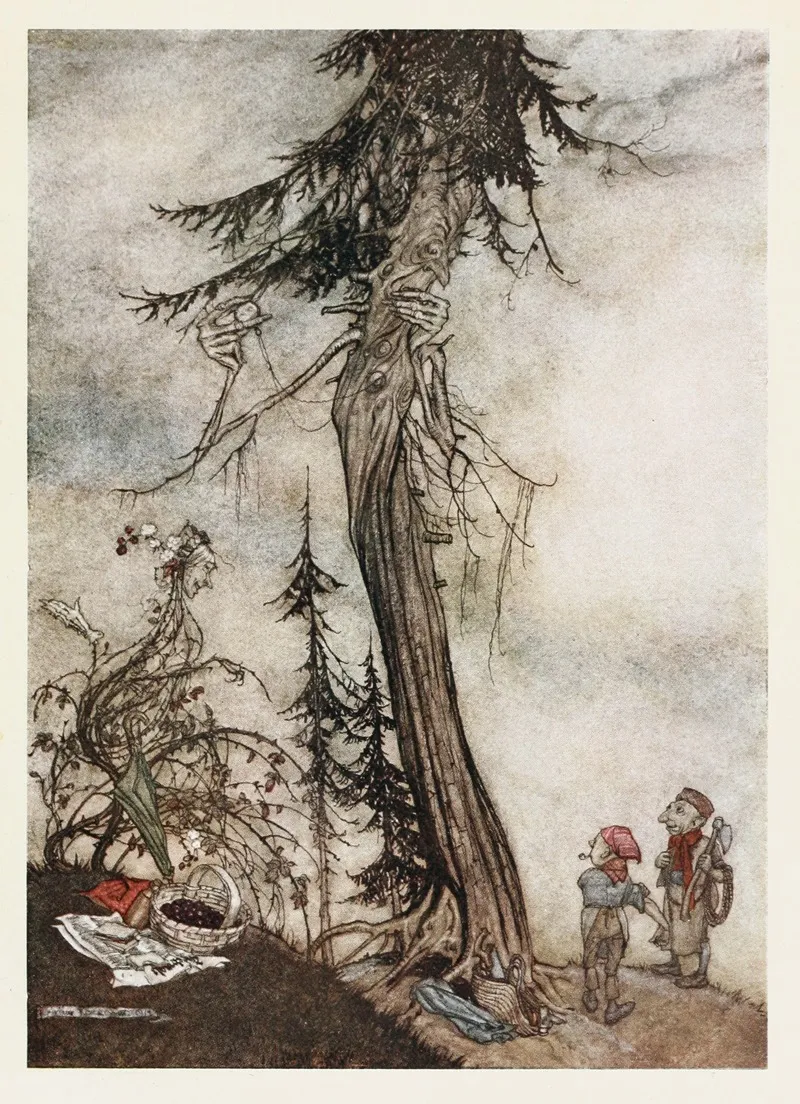 The Fir Tree And The Bramble