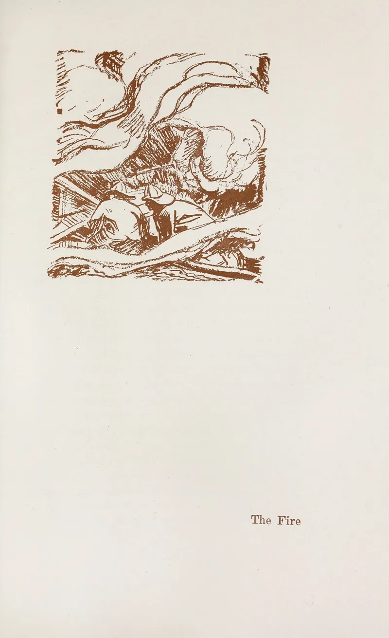 The Fire 2 Wall Art by Theodore Dreiser - High-Resolution Digital Print