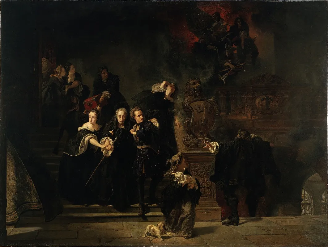 The Fire At The Royal Palace Stockholm May 7th 1697 2