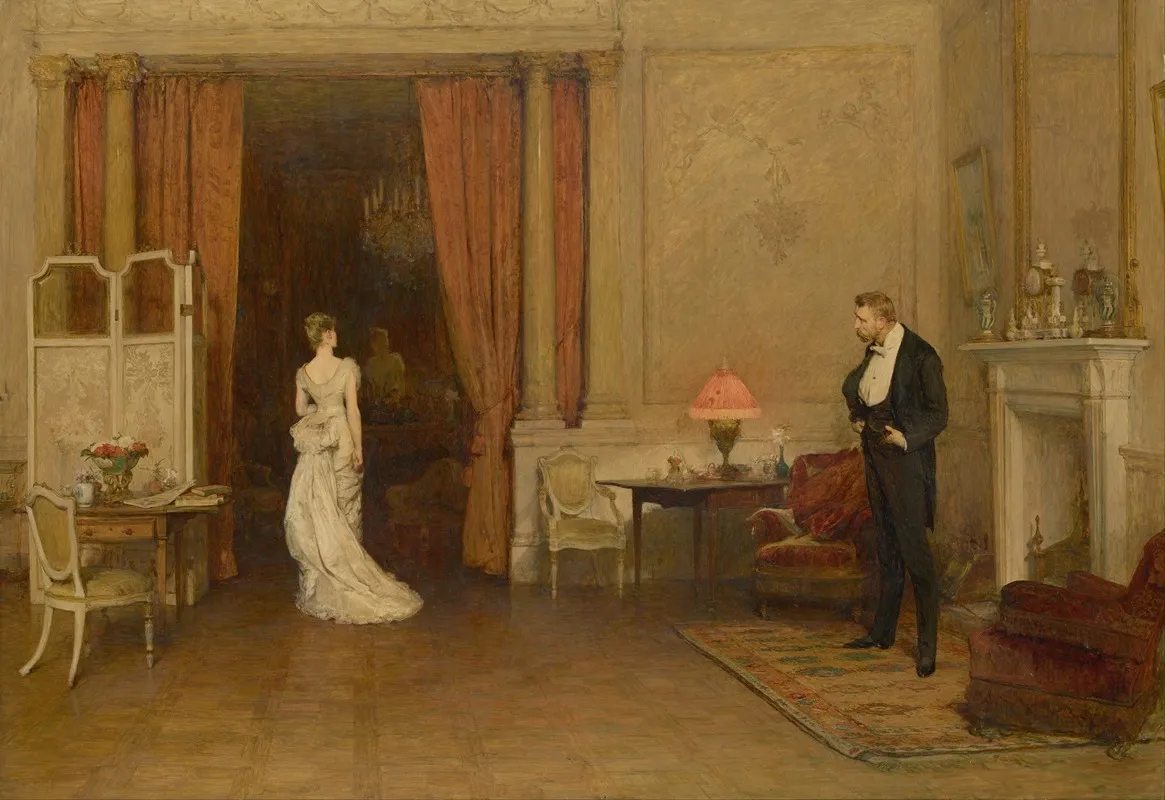 The First Cloud Wall Art by William Quiller Orchardson - High-Resolution Digital Print
