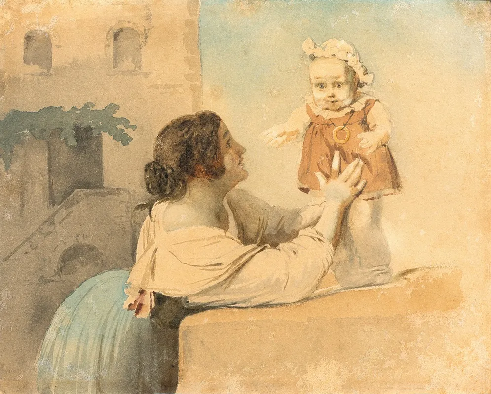 The First Steps 3 Wall Art by Ernst Meyer - High-Resolution Digital Print