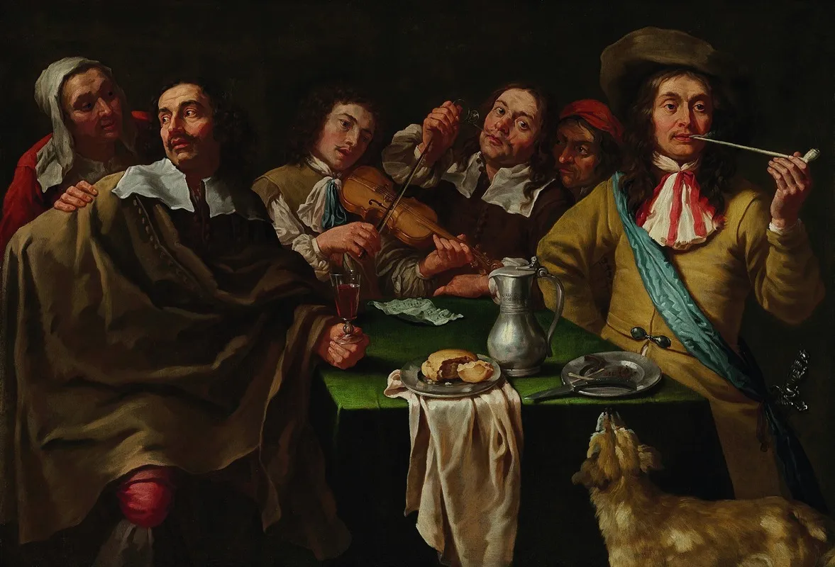 The Five Senses 2 Wall Art by Gregorius Oosterlinck - High-Resolution Digital Print