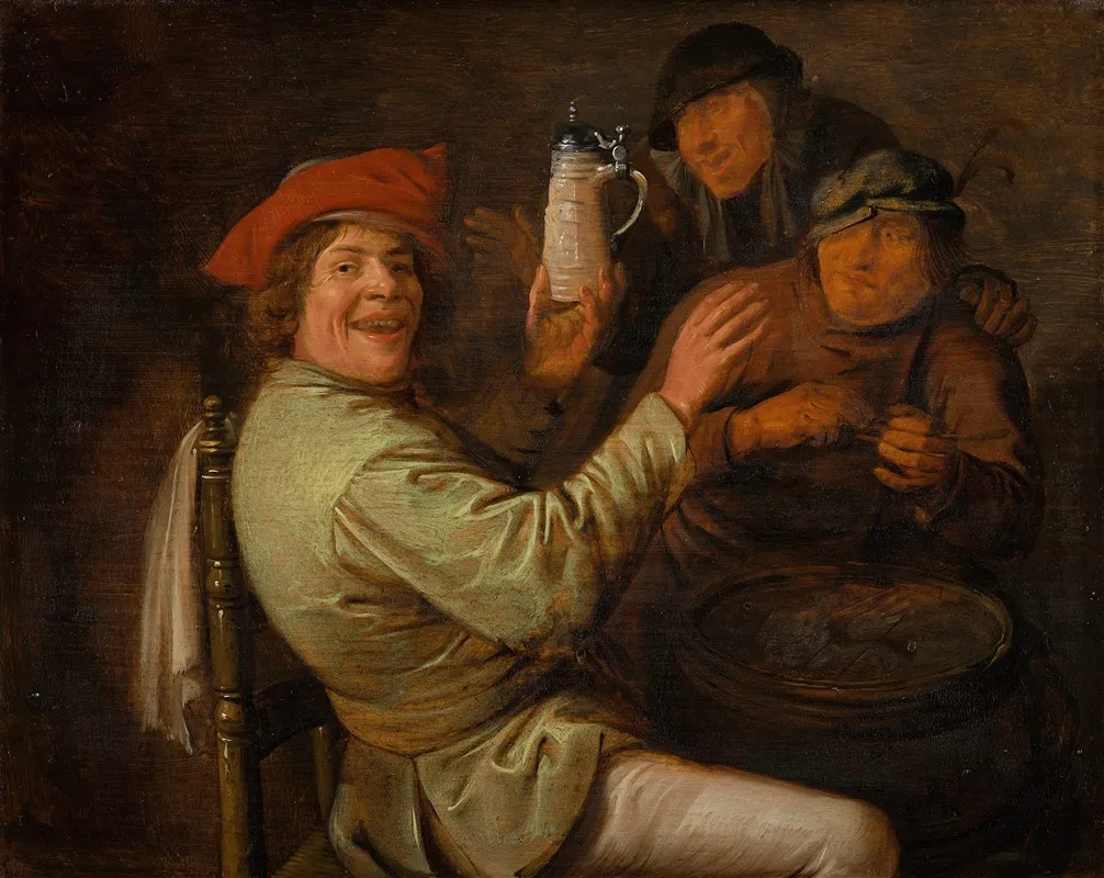 The Five Senseshearing Wall Art by Jan Miense Molenaer - High-Resolution Digital Print