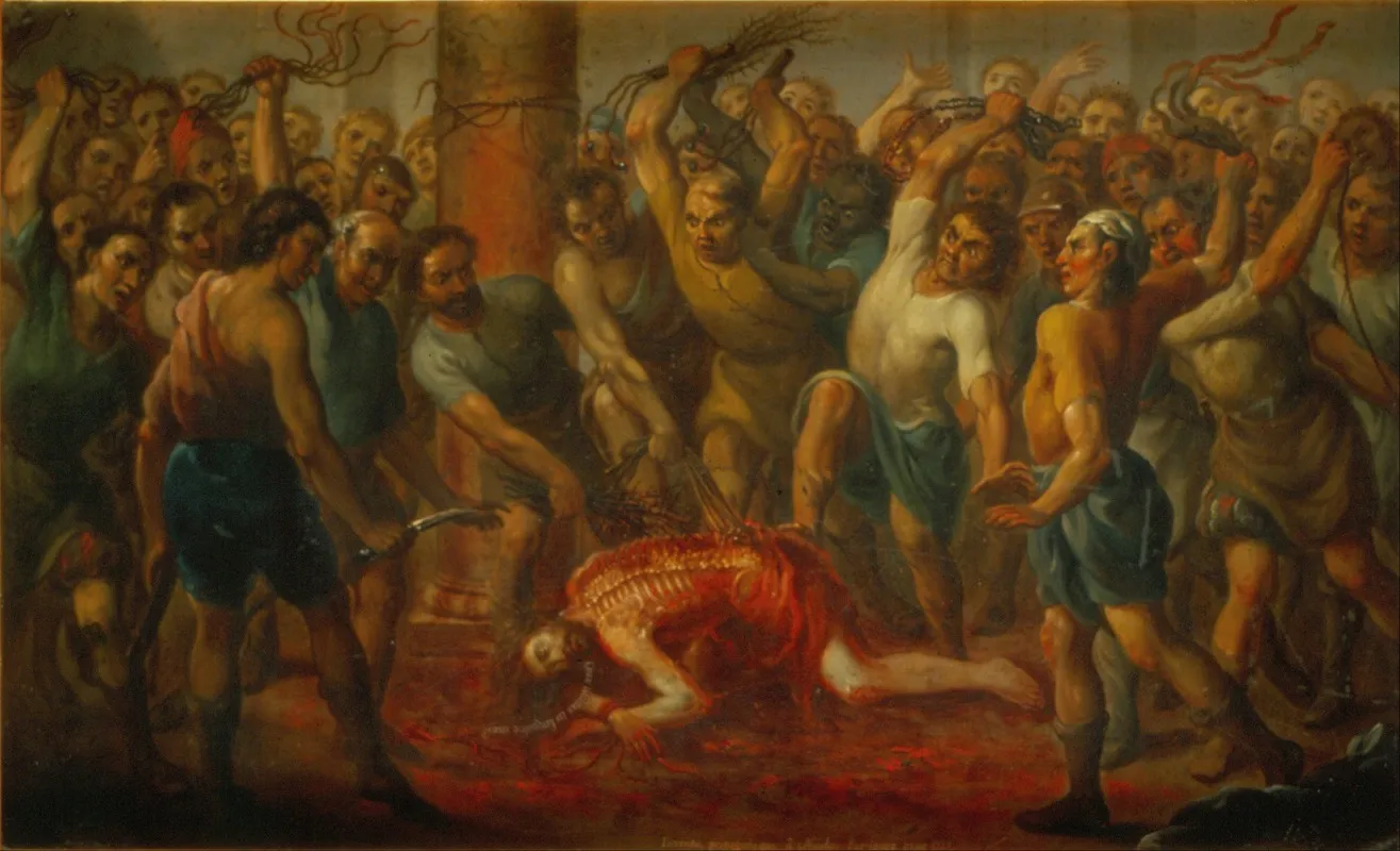 The Flagellation 10 Wall Art by Nicolás Enríquez - High-Resolution Digital Print