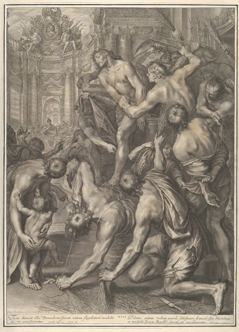 The Flagellation 17 Wall Art by Grégoire Huret - High-Resolution Digital Print