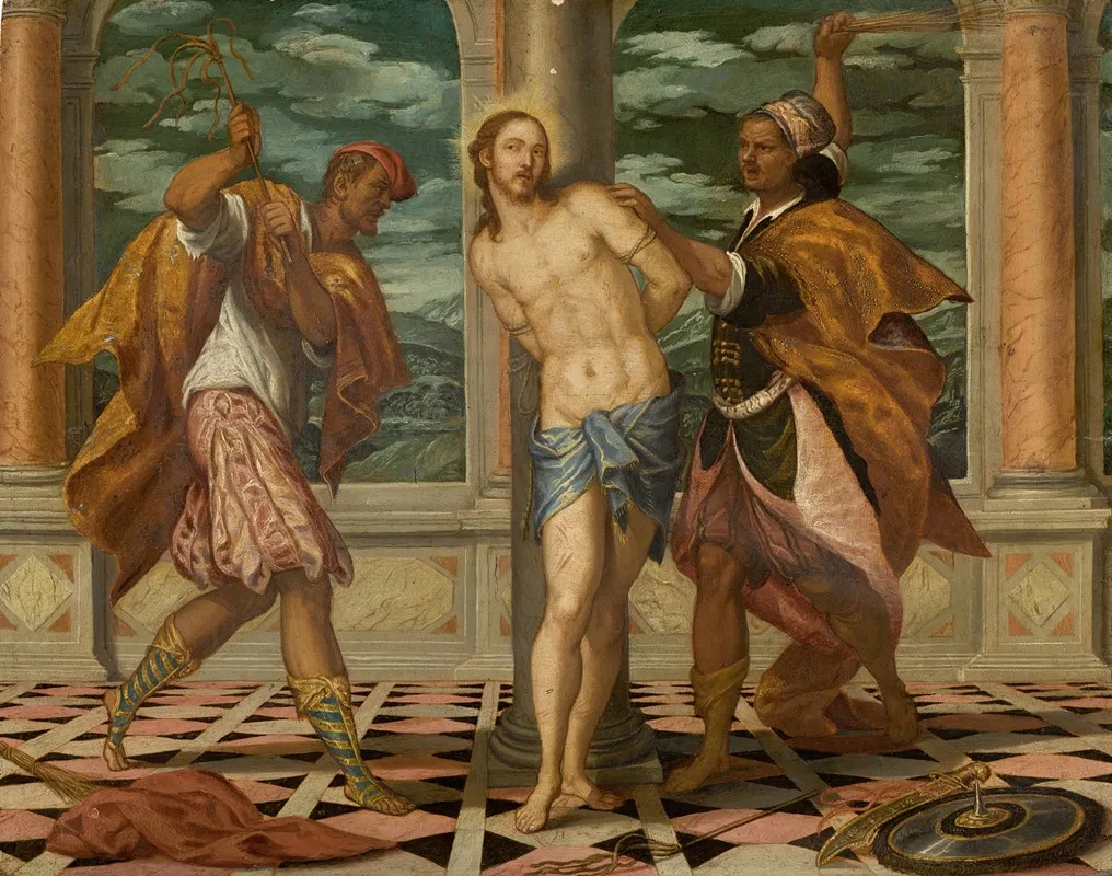 The Flagellation 9 Wall Art by Follower Of Paolo Veronese - High-Resolution Digital Print