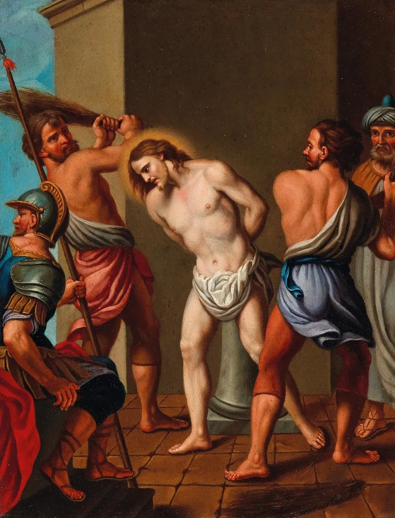 The Flagellation Of Christ 5 Wall Art by Bolognese School - High-Resolution Digital Print
