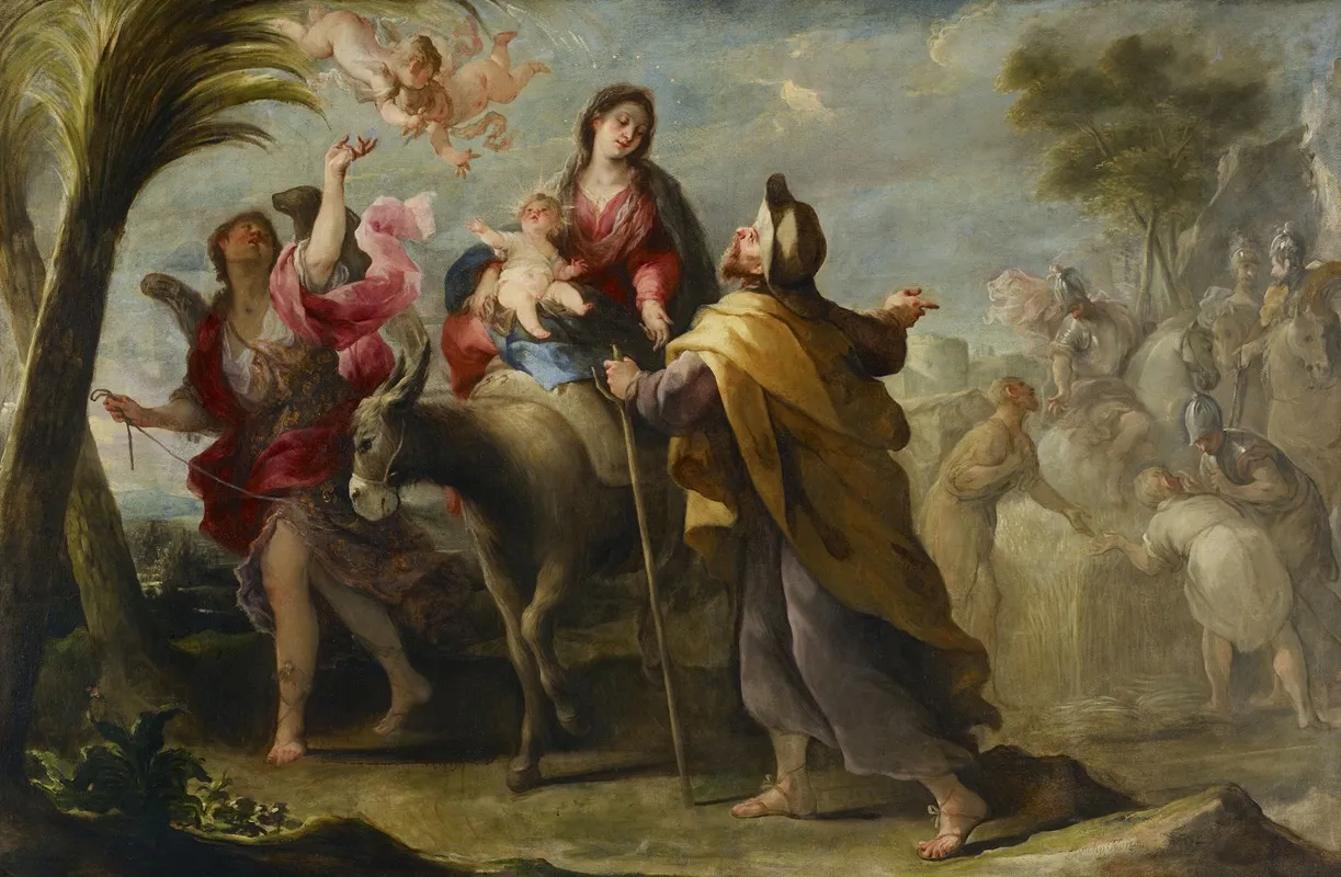 The Flight Into Egypt 11 Wall Art by José Moreno - High-Resolution Digital Print