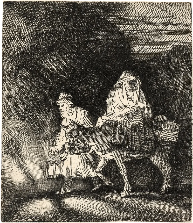 The Flight Into Egypt A Night Piece 2