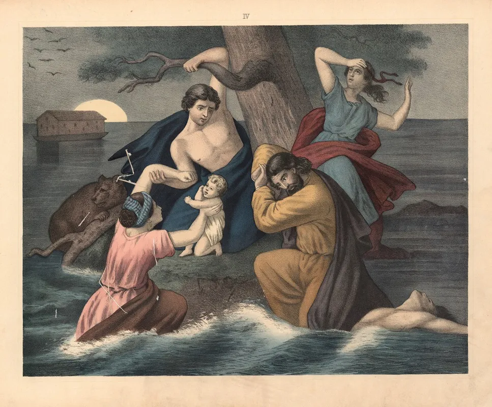 The Flood 10 Wall Art by Sandberg - High-Resolution Digital Print