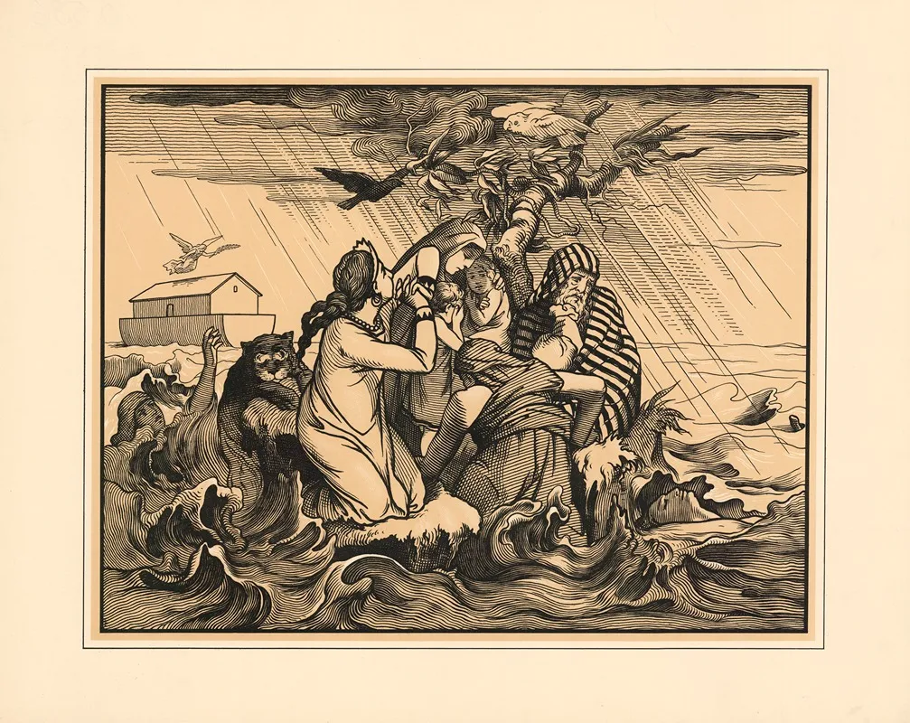 The Flood 8 Wall Art by Aschendorff - High-Resolution Digital Print