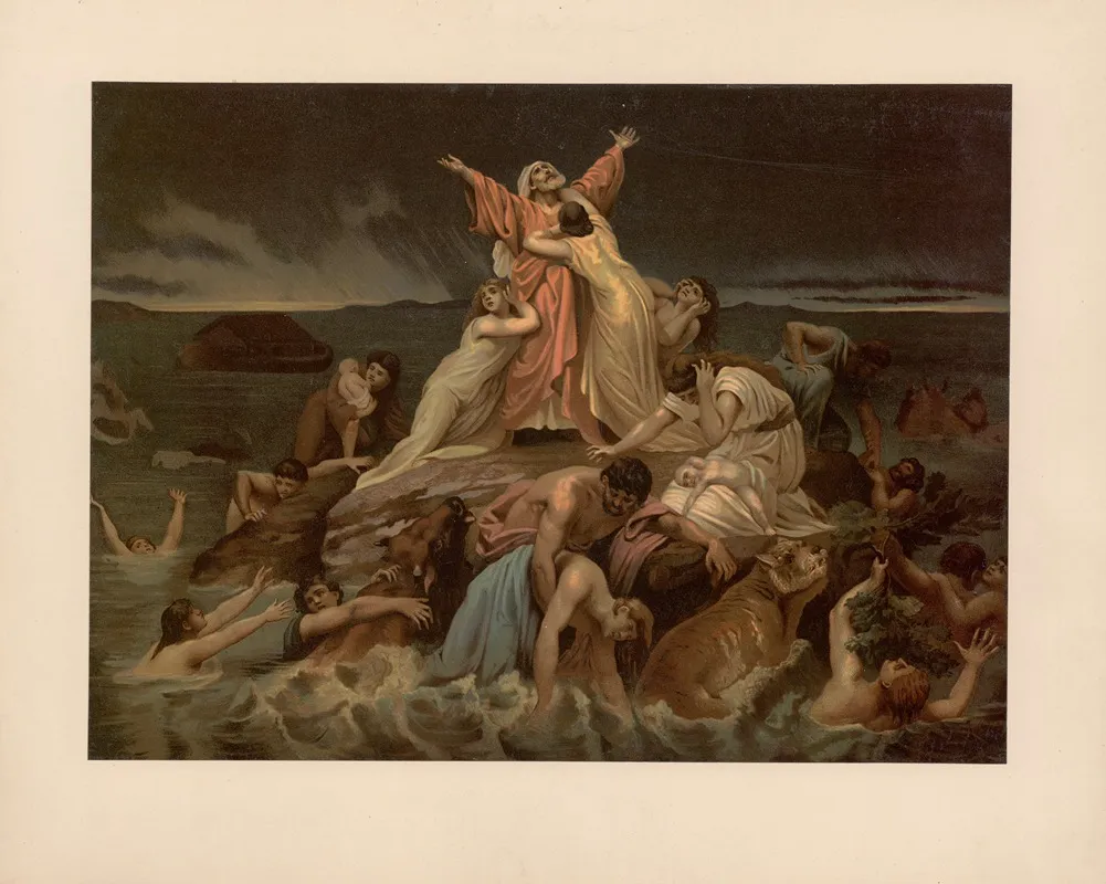 The Flood 9 Wall Art by Ernst Pessler - High-Resolution Digital Print