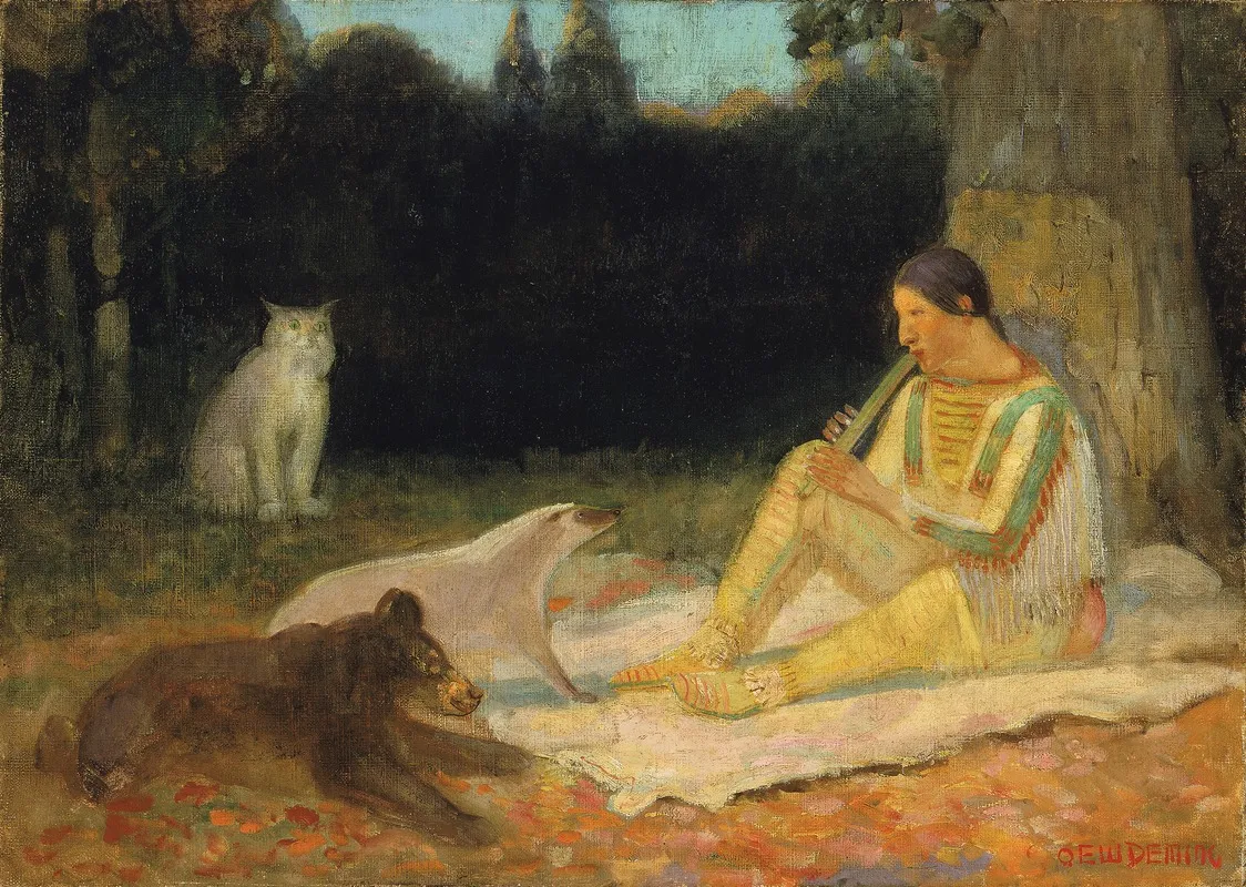 The Flute Player 5