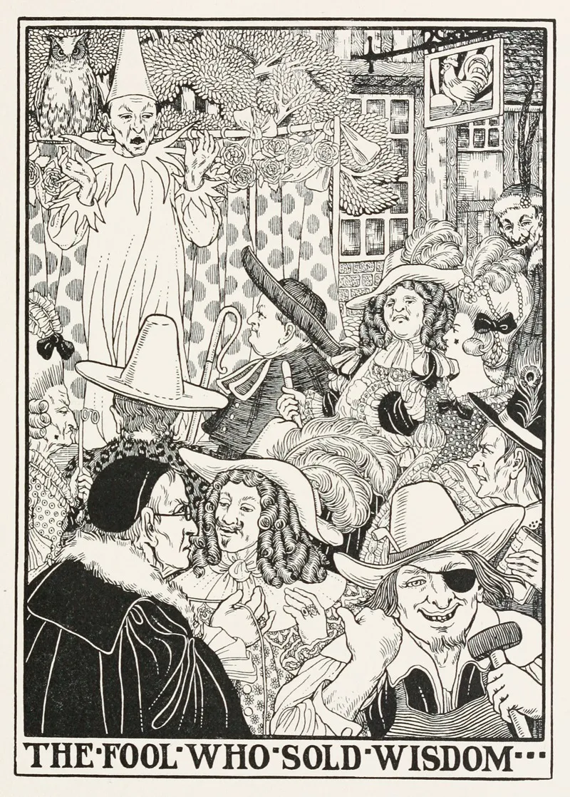 The Fool Who Sold Wisdom 2 Wall Art by Percy J. Billinghurst - High-Resolution Digital Print