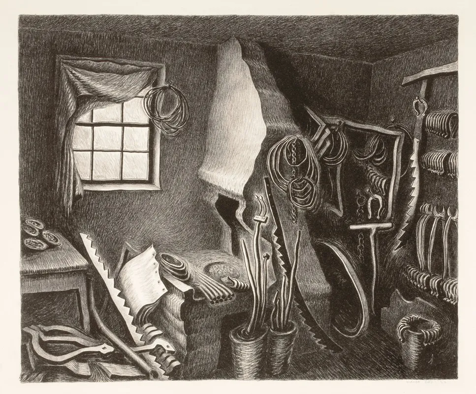 The Forge 4 Wall Art by Wanda Gág - High-Resolution Digital Print