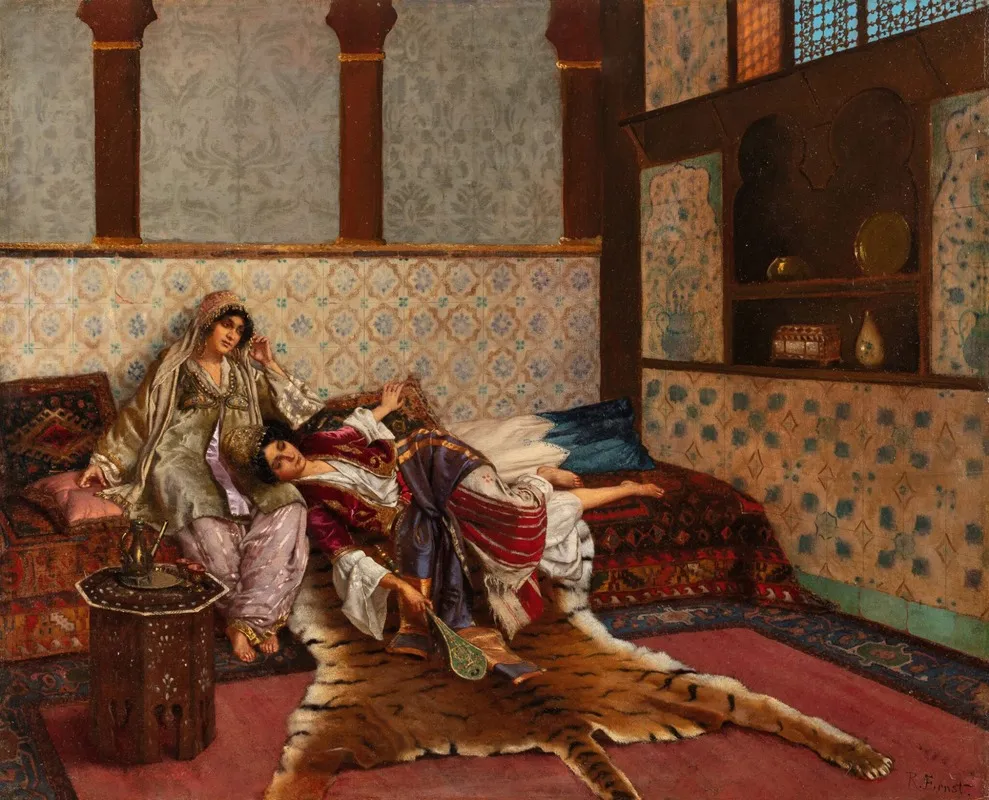 The Forgotten Tune 2 Wall Art by Rudolf Ernst - High-Resolution Digital Print