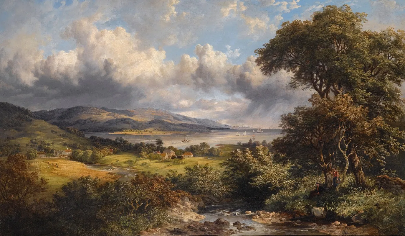 The Forth From Stirlingshire Wall Art by Mcneil Macleay - High-Resolution Digital Print