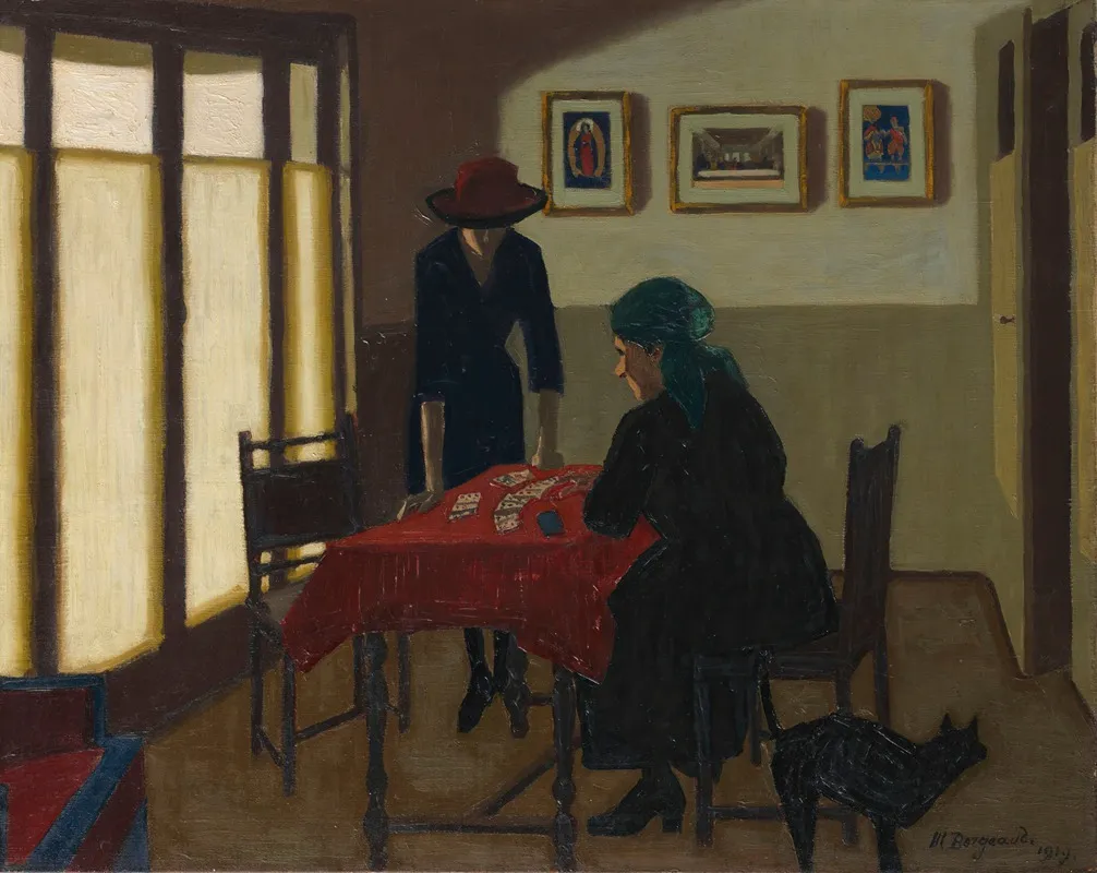The Fortune Teller 13 Wall Art by Marius Borgeaud - High-Resolution Digital Print