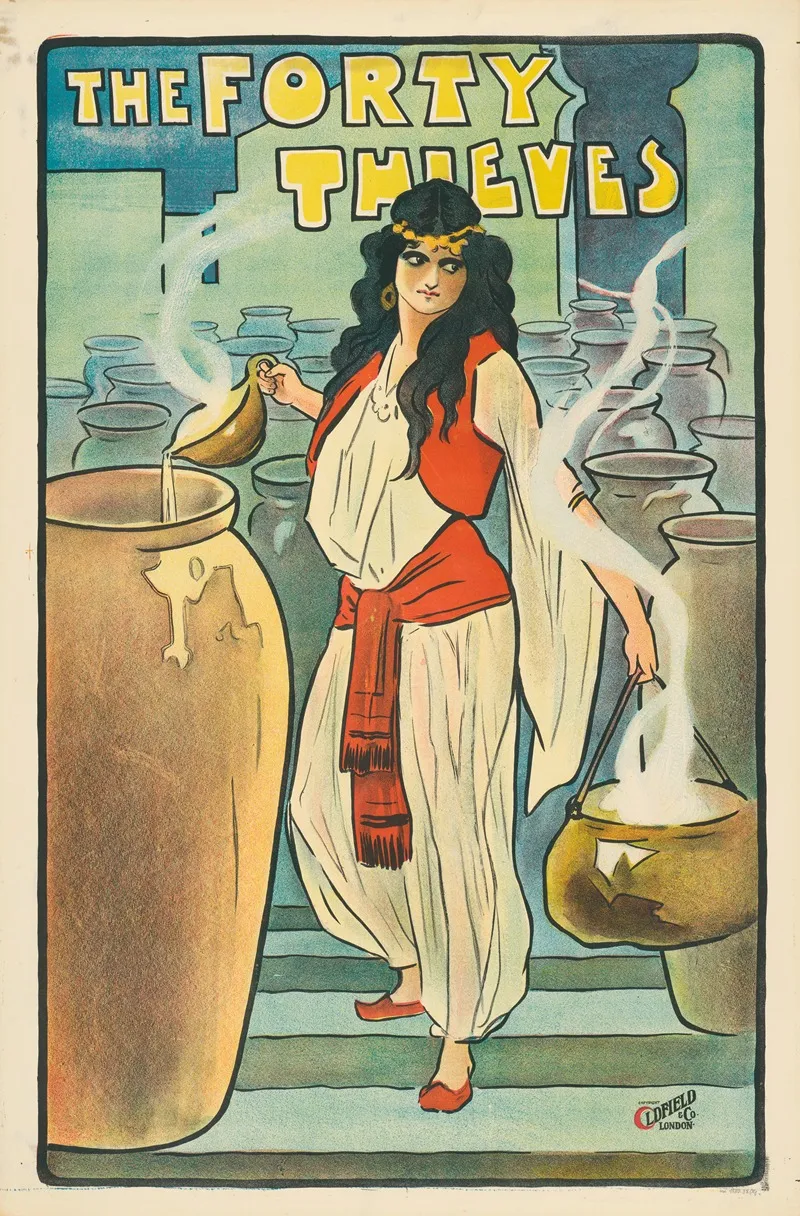 The Forty Thieves Wall Art by Oldfield &amp; Co. - High-Resolution Digital Print