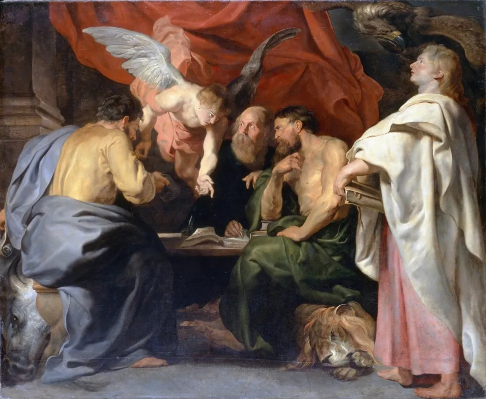 The Four Evangelists 6 Wall Art by Peter Paul Rubens - High-Resolution Digital Print