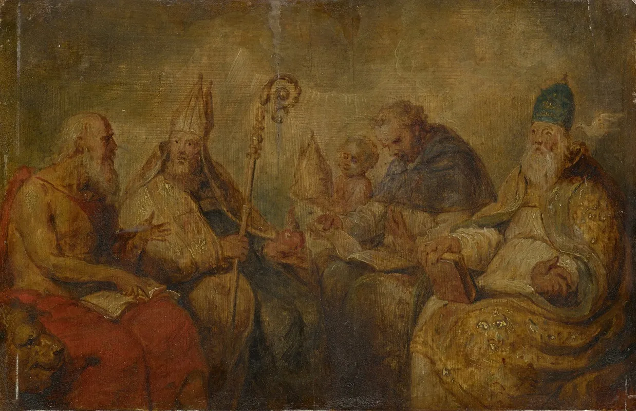 The Four Latin Fathers Of The Church
