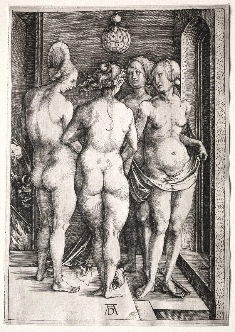 The Four Witches Four Naked Women