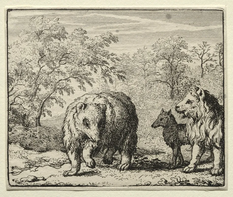 The Freeing Of The Wolf And The Bear