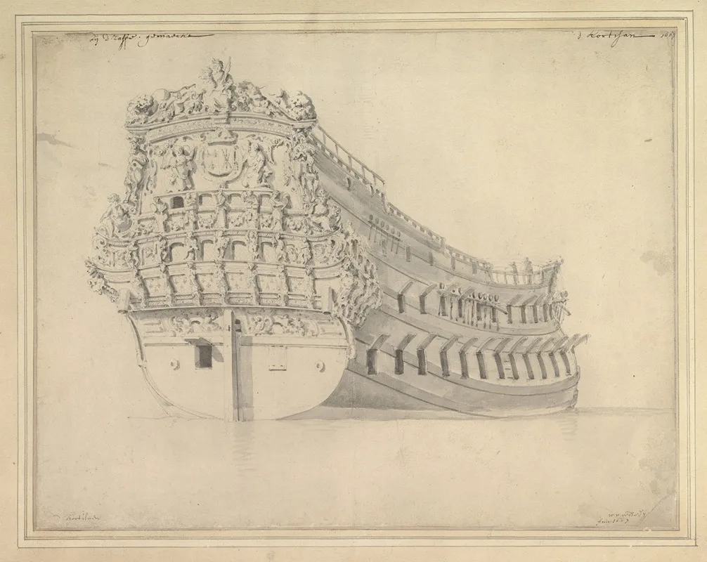 The French Vessel Courtisan