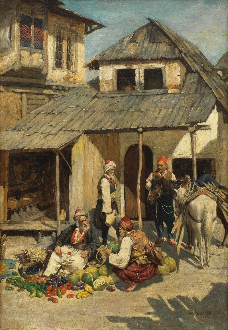 The Fruit Seller 5